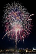 Fireworks from Chattanooga's Pops on the Riverfront celebration July 3rd